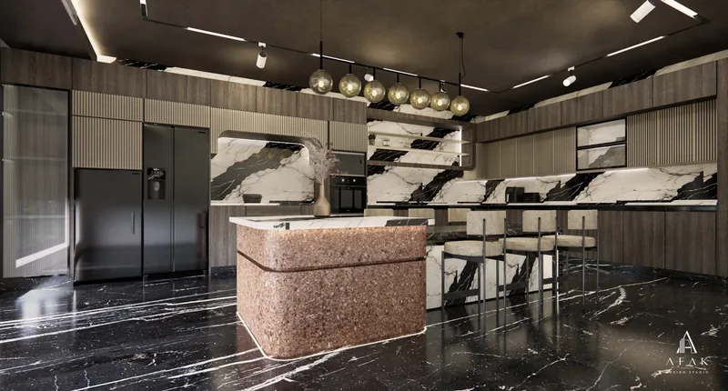 Kitchen Design in Pakistan — architectural visualization