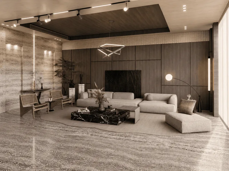A residential Living area in Saudi Arabia — view 2