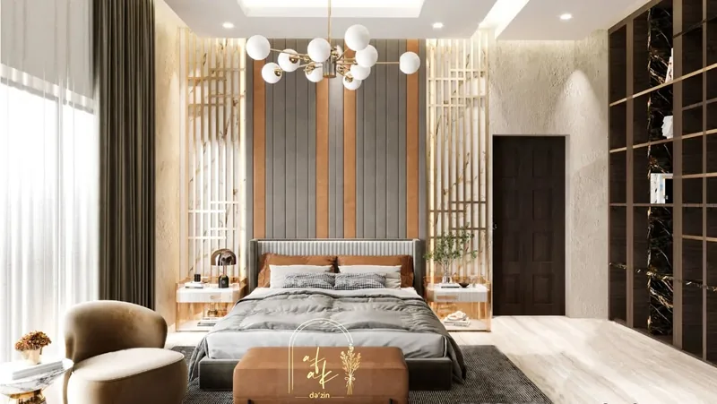 Modern Bedroom Design — architectural visualization